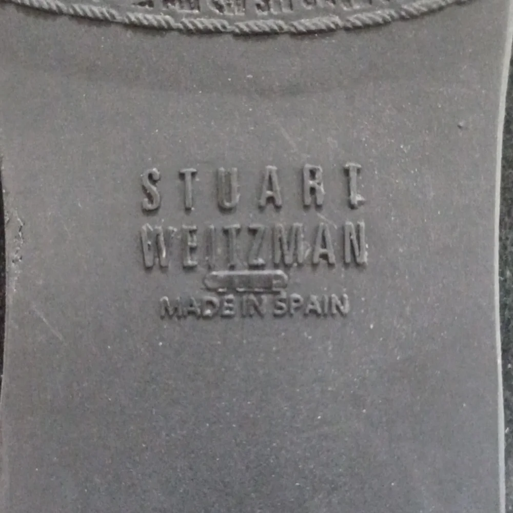 Stuart Weitzman Tall black suede boots size 9M MADE IN SPAIN - Picture 13 of 15